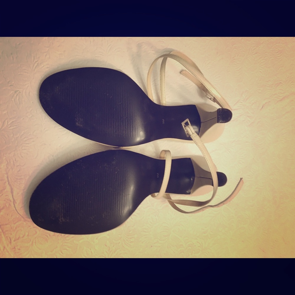 Beige sandals